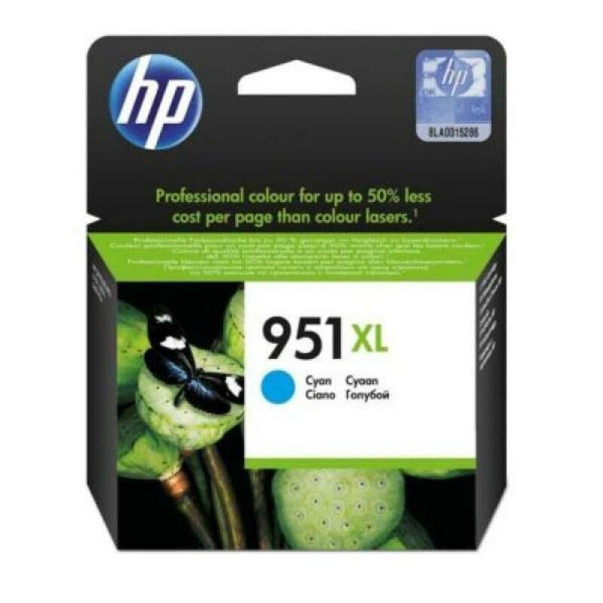 Tinteiro de Tinta Original HP 951XL Ciano